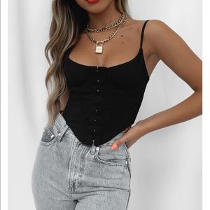 White fox boutique bustier